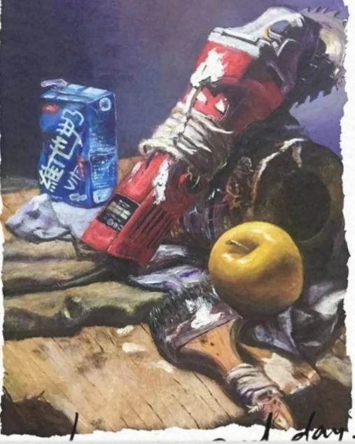 瓶罐與水果 · 靜物習作