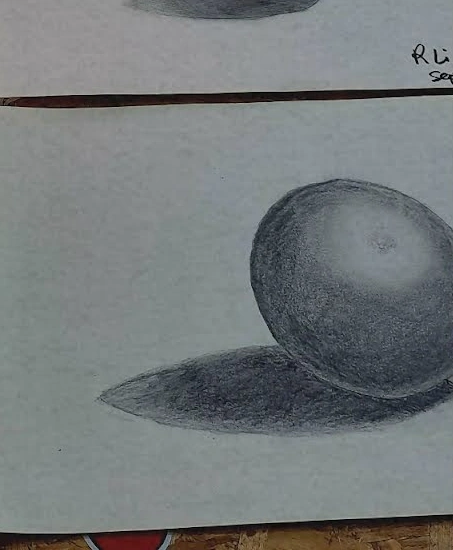球體 · 明暗習作