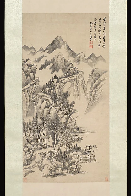 王翬清代山水作品