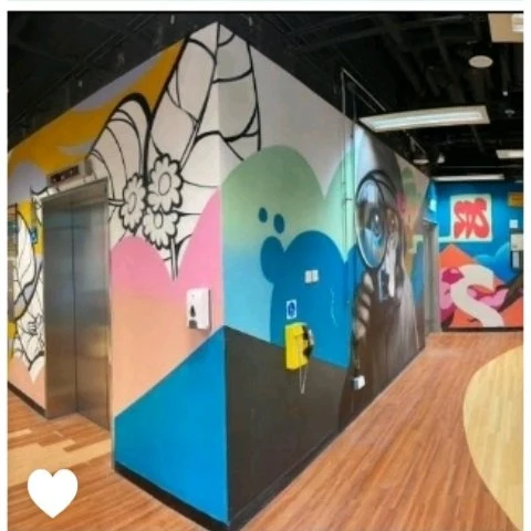 讓色彩走過轉角