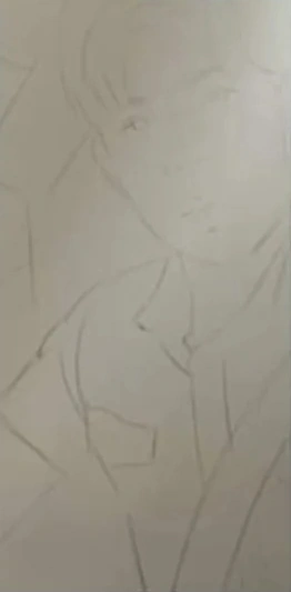 01 · 輪廓與構圖起稿